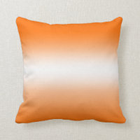 Oranje en witte ombre