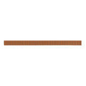 Oranje en zwart Gingham Pattern-lint Grosgrain Lint (Voorkant)