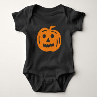Oranje en zwarte Jack-O-Lantern Halloween Pumpkin
