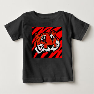 ORANJE EN ZWARTE STRIPEN