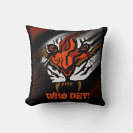 ORANJE EN ZWARTE STRIPEN KUSSEN