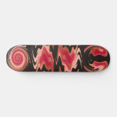 Oranje Epifyte Abstract skateboard (Horizontaal)