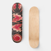 Oranje Epifyte Abstract skateboard (Voorkant)