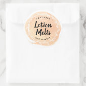 Oranje etherische olie Craft Sticker Label (Tas)