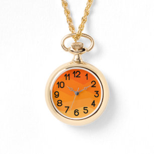 Oranje Fade Horloge