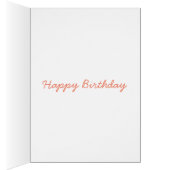 Oranje flamingo waterverf vogelkunst (Binnen (Rechts))