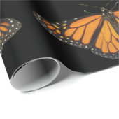 Oranje foto van Butterfly Wing Cadeaupapier (Rol Hoek)