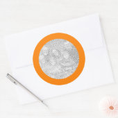 Oranje Frame Sticker (Envelop)