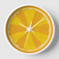 Oranje fruit Slice Pop Art Minimalist Kitchen Food