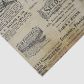 Oranje fruitteelt Ads Ephemera Tissuepapier (Detail)