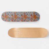 Oranje Gecko Skateboard (Horizontaal)