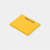 Oranje/geel Post-it® Notes (Schuin)
