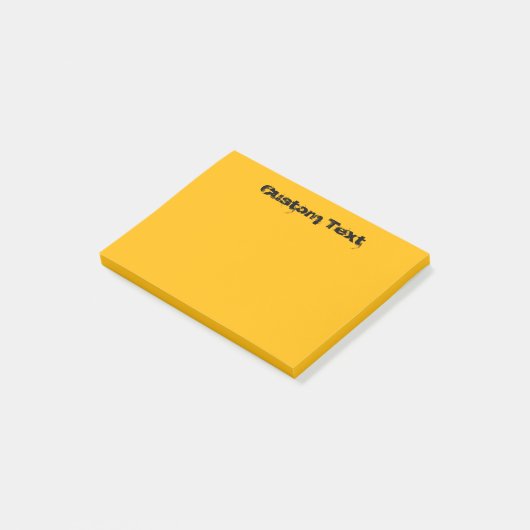 Oranje/geel Post-it® Notes (Schuin)