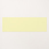 Oranje-geel yogapose met aangepaste naam yogamat (Achterkant (horizontaal))