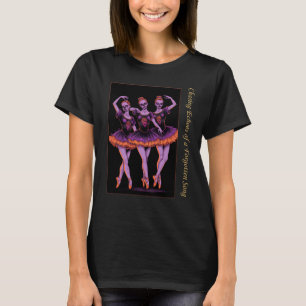Oranje Geest Ballerina Jacht Echo's Vergeten Zo T-shirt