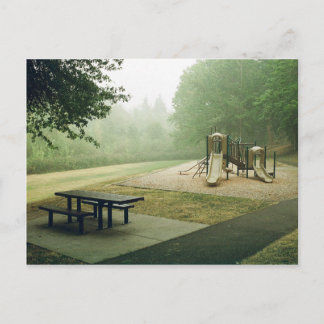 Oranje gekleurde hemel - Briefkaart