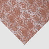 Oranje gekromde benzinedamp tissuepapier (Detail)