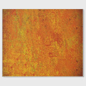 Oranje gele grunge achtergrond abstract, kunst, ba cadeaupapier (Vlak)