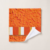 Oranje gele keukensets voor rode badkamers bad handdoek (Wasdoekje)