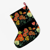 Oranje gele maffia's kerstmis grote kerstsok (Achterkant (Hangend))