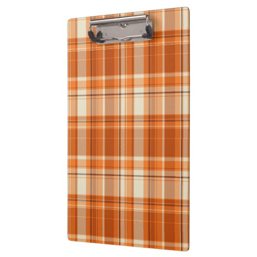 Oranje gelooid klembord (Links)