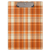 Oranje gelooid klembord (Voorkant)