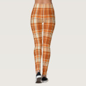 Oranje gelooid leggings (Achterkant)