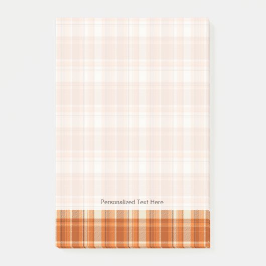 Oranje gelooid post-it® notes (Voorkant)