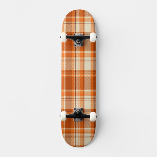 Oranje gelooid skateboard (Voorkant)