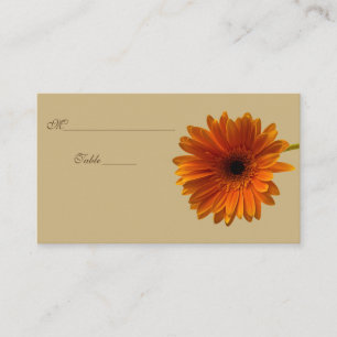 Oranje Gerbera Daisy Speciale Gelegenheid Plaats K Plaatskaartje