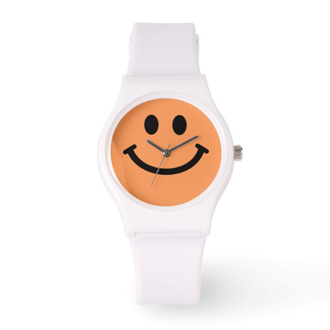 Oranje gezicht horloge (Voorkant)