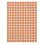 Oranje Gingham Herfst Autumn Tafelkleed (Voorkant)