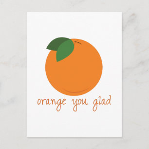 Oranje Glad Briefkaart