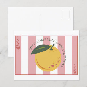 Oranje Glad Briefkaart