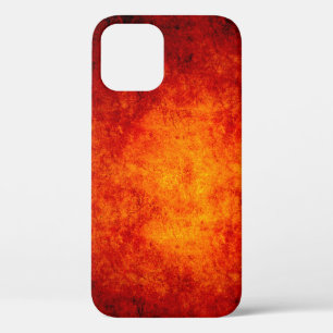Oranje glanzende rots Hoesje-Mate iPhone case