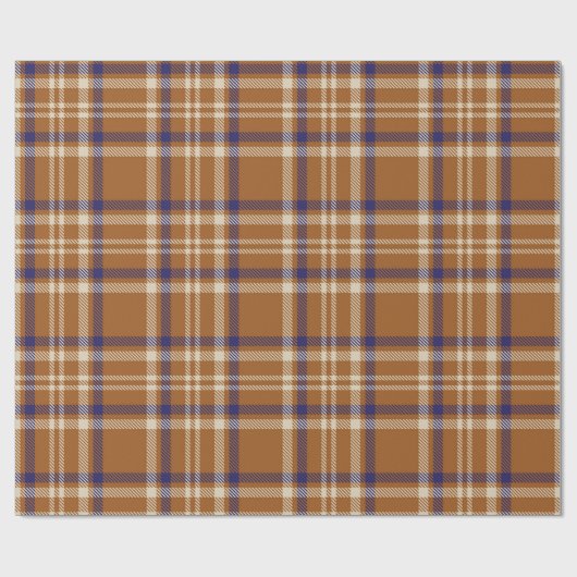 Oranje Glen Pset, naadloos patternabstras getextur Cadeaupapier (Vlak)