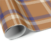 Oranje Glen Pset, naadloos patternabstras getextur Cadeaupapier (Rol Hoek)