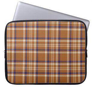 Oranje Glen Pset, naadloos patternabstras getextur Laptop Sleeve
