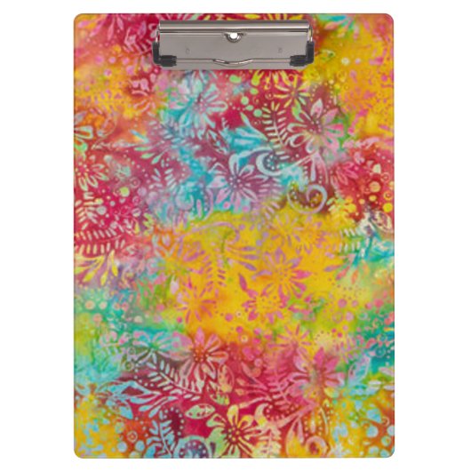 Oranje gloed klembord (Voorkant)