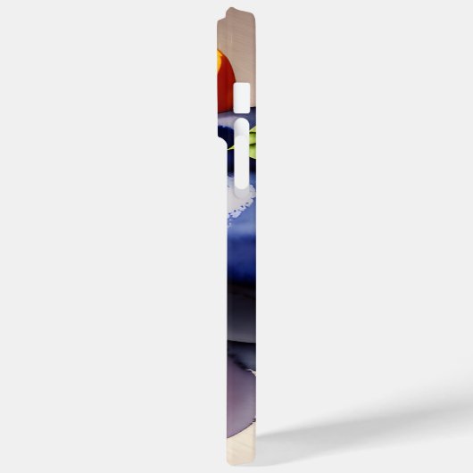 Oranje gloed Waterverf Case-Mate iPhone Case (Achterkant / Links)