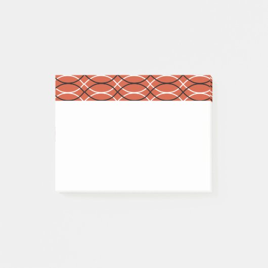 Oranje golven post-it® notes (Voorkant)