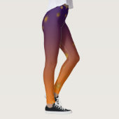 Oranje Goud Aangepaste Leggings (Rechts)