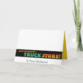 Oranje graafmachine kaart (Achterkant)