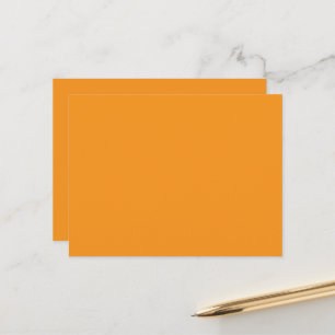 Oranje Gradiënt Briefkaart Minimalistische Abstrac