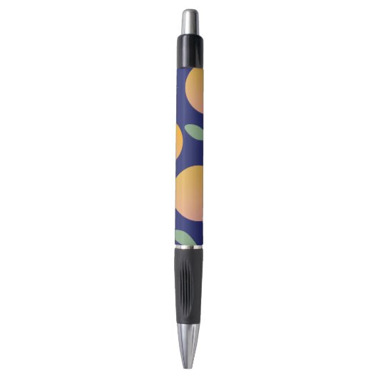 Oranje-Greenery Summer Fruit Blue Pen (Voorkant Verticaal)