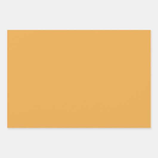 Oranje grijs goud inpakpapier vel (Voorkant 2)