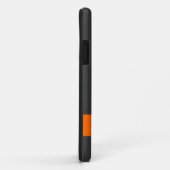 oranje grijs vliegtuig, telefoon 5 hoesje (Achterkant/rechts)