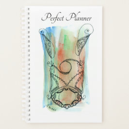 Oranje Groen Blauw Ketting Fantasy Planner