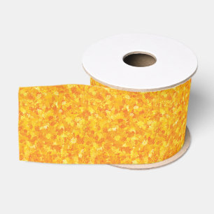 Oranje grosgrain lint