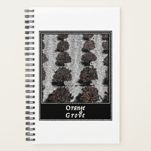 Oranje grove planner (Voorkant)